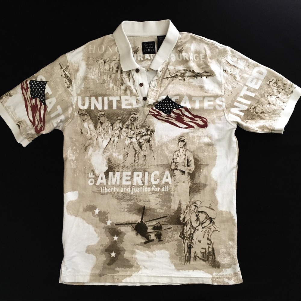Men’s Graphic Collar Shirt